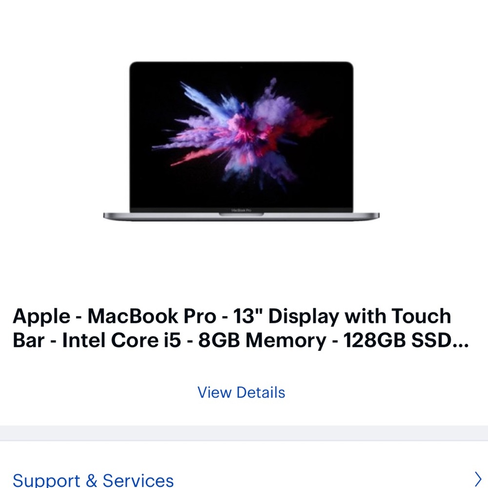 Original box and cords come with it! Barley used